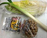 白菜といか塩辛の煮込み鍋作り方1写真