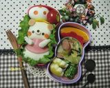 お弁当に～お花のリンゴ作り方12写真