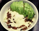 子どもががっつく！肉チーズ丼作り方5写真