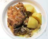 オレンジとコリアンダーで☆豚肉のビール煮作り方16写真