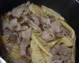簡単ほっこり♪豚バラとたけのこの旨煮♪作り方3写真
