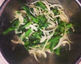菜の花と新玉ねぎの酢味噌和え作り方9写真