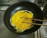 ★簡単！＊カニと玉子とレタスの炒飯＊♪作り方3写真