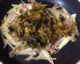高菜と豚肉の油炒め♬作り方7写真