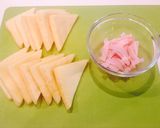 おつまみ☆サクッ薄揚げポテサラチーズ詰め作り方2写真