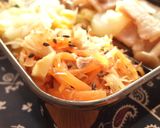 お弁当に！ごぼうと人参のドレおかか和え作り方4写真