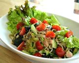 【ダイエット】簡単サラダ蕎麦レモン風味♪作り方3写真
