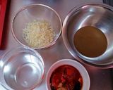 節約中♬激辛☆濃厚☆担々つけ麺☆作り方1写真