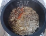 簡単激ウマ！鶏肉としめじの炊き込みご飯作り方5写真