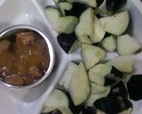 ナスと鶏の簡単ピリ辛焼き♪作り方1写真
