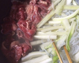 牛肉と白菜のすき焼き風炒め煮作り方12写真