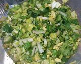 セロリのきんぴら作り方1写真