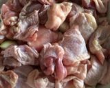 野菜の水分だけで✴︎バターチキンスープ作り方2写真