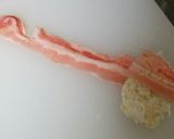 レンジで簡単♪冷やご飯de肉巻きオニギリ作り方4写真