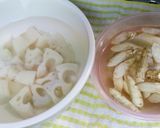 手羽元と根菜の中華風煮物(^q^)作り方2写真