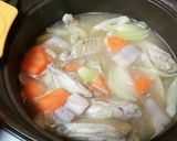 手羽元と根菜の中華風煮物(^q^)作り方6写真