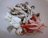豆腐ときのこと青梗菜の中華旨煮作り方1写真