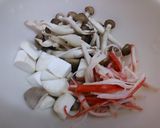 豆腐ときのこと青梗菜の中華旨煮作り方1写真