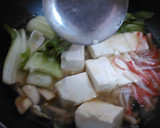 豆腐ときのこと青梗菜の中華旨煮作り方5写真