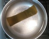 超簡単　旬のわかめと竹の子のお吸い物作り方1写真