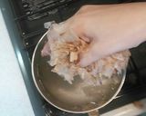 超簡単　旬のわかめと竹の子のお吸い物作り方2写真