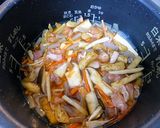 ママの鶏肉の炊き込みご飯作り方5写真