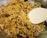 ママの鶏肉の炊き込みご飯作り方7写真