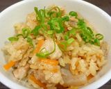 ママの鶏肉の炊き込みご飯作り方8写真