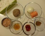 男子ウケする！ツナと野菜の和風カレー弁当作り方1写真