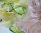 新タマネギ入り野菜たっぷりサラダ作り方3写真