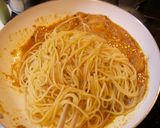 エビのトマトクリームソースパスタ作り方18写真