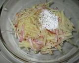 ✿カリカリ♫ポテトとベーコンのお焼き✿作り方2写真