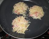 ✿カリカリ♫ポテトとベーコンのお焼き✿作り方3写真