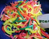 ミニウインナーとカラフル野菜の炒めもの作り方5写真