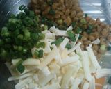 居酒屋メニュー★節約おかず！揚げ納豆作り方3写真
