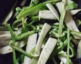 ピーマンとなすの炒めもの♪焼肉マヨ味作り方5写真