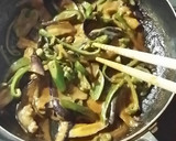 ピーマンとなすの炒めもの♪焼肉マヨ味作り方6写真