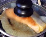 焼鮭とキャベツの豆乳スープご飯作り方1写真