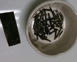 さつまいもとねぎのそぼろあん作り方3写真