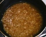 さつまいもとねぎのそぼろあん作り方4写真