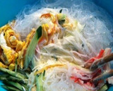 春雨と薄焼き卵のサラダ（マヨネーズ風味）作り方4写真