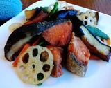 鮭のカラッと揚げ物野菜作り方6写真