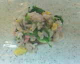 外ランチ☆菜の花御飯の手まり寿司作り方8写真