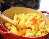 本場のベジタブルカレー：ネパール料理作り方8写真