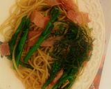 菜の花★和風ペペロンチーノ作り方4写真