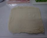ＨＢで生地つくり・くるくるロールピザ作り方1写真