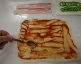 ＨＢで生地つくり・くるくるロールピザ作り方4写真