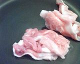 春キャベツとじゃこの焼うどん作り方4写真