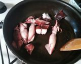 簡単◎ヤリイカのタラコクリーム炒め作り方4写真