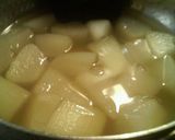 冬瓜とホタテ缶で作る　冷やし葛餡掛け煮作り方4写真